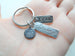 Swimmer Charm, Strong Tag, and I Can Tag Charm Keychain, Swim Keychain, Swimming Fitness Encouragement Keychain