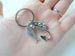 Fishing Keychain with Fish Hook, Lantern & Fish Charm - Thanks for All the Great Adventures