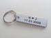 Custom Engraved "My Best Steal" Aluminum Keychain with Basketball Charm and Blue Tassel; Couples Anniversary or Team Player Gift