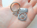 Find Joy in the Journey Compass Charm Keychain