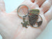 Bronze Puzzle Piece & Tree Keychain, Community Volunteer Gift, Service Group Thank You Gift Keychain