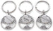 3 Generations Keychains, Grandma Tree Keychain, Mom Tree Keychain, Daughter Tree Keychain