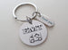 Emergency Medical Technician Keychain, EMT Gift Keychain With Thank You Charm