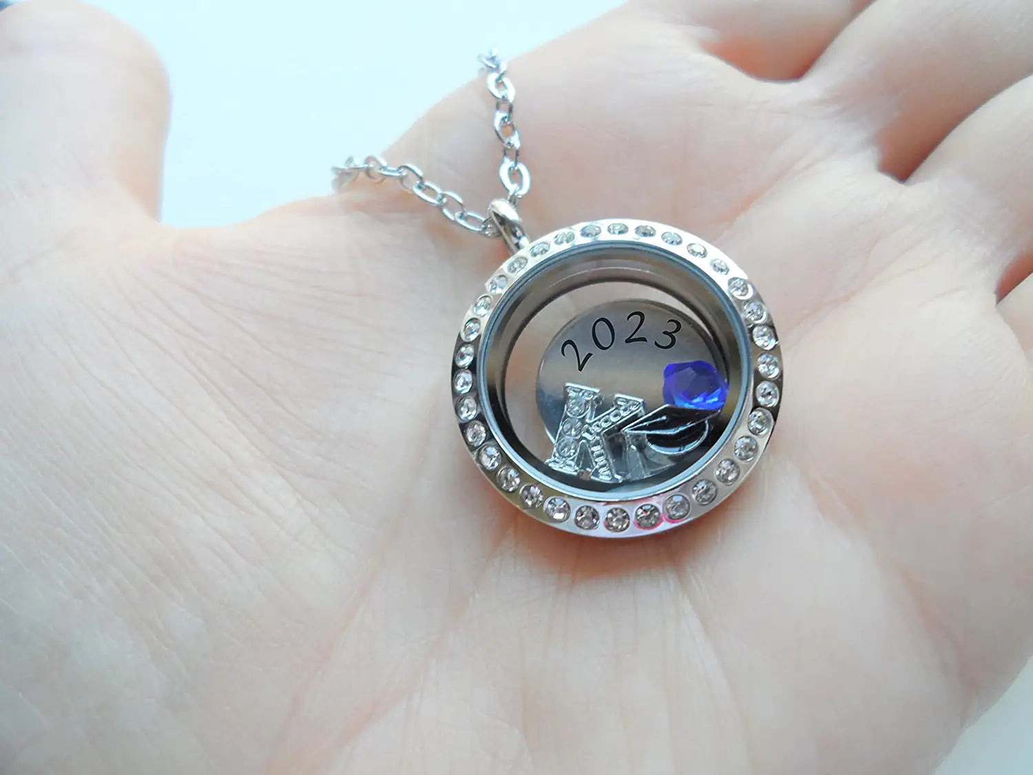 Amazon.com: Ancient Silver Moon Locket Necklace,Moon and Star Charm Locket  Pendant,Moon Stars Locket Pendant Jewelry: Clothing, Shoes & Jewelry