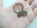Double Keychain Set, Bronze Pinky Promise & I Love You Heart Charm Keychains, Best Friend or Couples Keychains