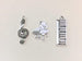 Custom Engraved Graduation Penny Keychain with Diploma Charm, Class of 2023 Personalized Graduate Keychain, Gift for Graduate