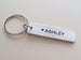 Custom I Still Do Happy 10th Engraved Aluminum Tag Anniversary Keychain With Add-on Charm Options, Couples Keychain