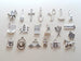 Custom Engraved "Class of" and Name on 2025 Penny Keychain with Compass Charm, Personalized Graduate Keychain, For Graduation