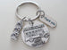 Awesome Bus Driver Appreciation Keychain with Traffic Light Charm & Thank You Charm, School Bus Driver Keychain