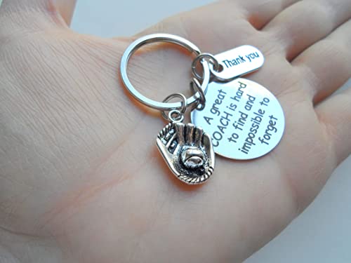 JewelryEveryday Lacrosse Coach Keychain