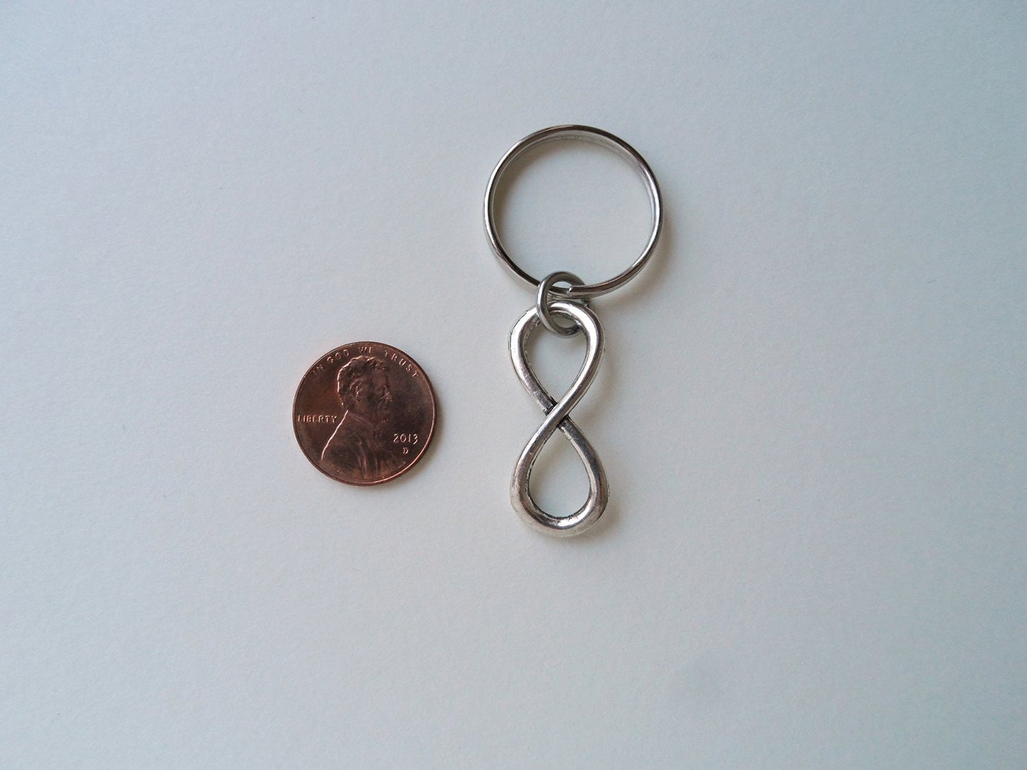 Inverse Sign Keychain Infinity Symbol Keychain – JewelryEveryday