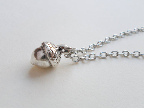 Acorn Necklace - Peter Pan's Kiss