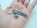 Baseball Coach Appreciation or Student Gift • Custom Engraved Steel Tag Keychain | Jewelry Everyday