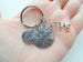 Best Momma Ever Keychain with Love charm, Tree Charm with words"My Family My Love"