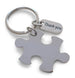 Puzzle Keychain with Thank You Charm Appreciation Gift - Thanks for Being an Essential Part of Our Team