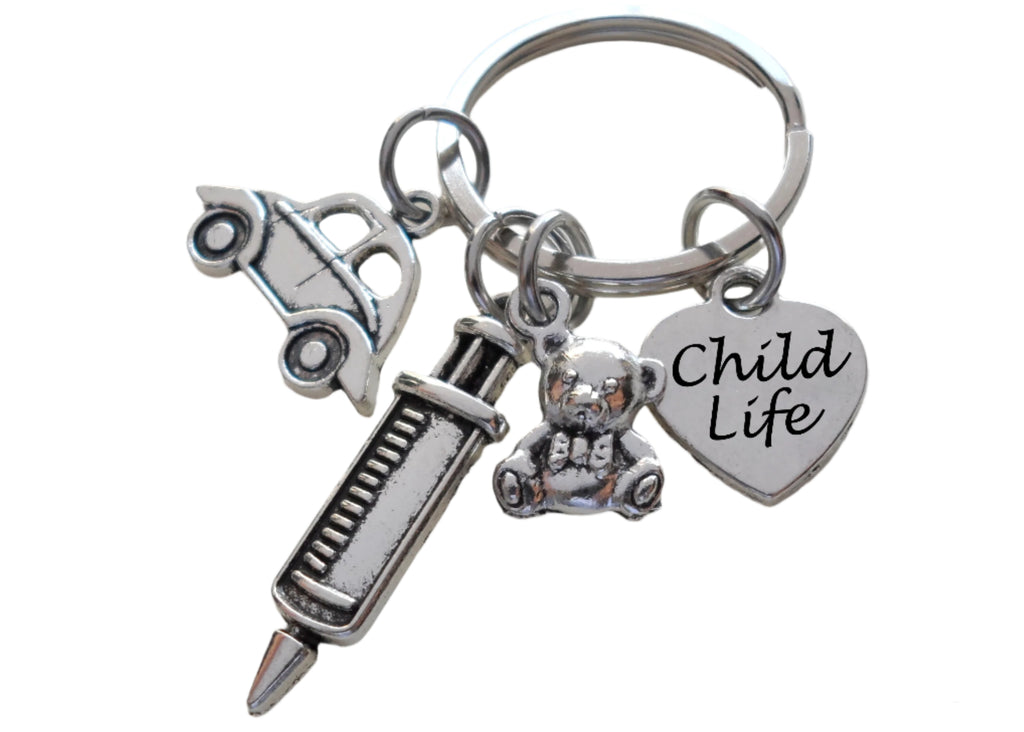 Child Life Specialist Gift Keychain, Pediatric Health Care Keychain, Toys Charms Keychain, Teacher Gift, Thank You Gift