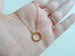 Circle Necklaces, Set of 2, Like a Circle Our Love Will Never End - Gold