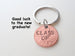 "Class Of" 2021 Penny Engraved Keychain - Good Luck to You; 2021 Graduation Gift