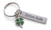 Drive Safe Engraved Steel Tag Keychain