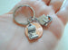 Diploma Charm Layered Over 2024 Penny Keychain - Good Luck to the New Graduate; Hand Made; Graduation Gift