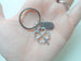Double BFF Clover Keychains - Lucky to Have You; Best Friend Keychains