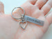 Drive Safe Engraved Steel Tag Keychain