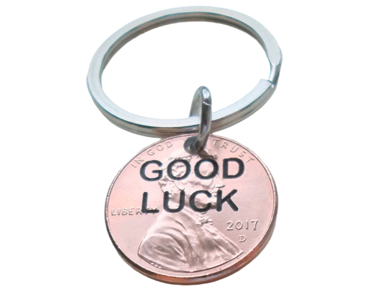 Good Luck Keychain Lucky Clover Keychain JewelryEveryday