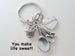 Grandma's Baking Keychain, Measuring Spoon Cupcake Keychain,You Make Life Sweet