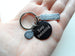 Keep Swimming Keychain, Swimmer & Strong Charm Keychain, Swimming Team Fitness Encouragement Keychain