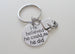 He Believed He Could So He Did Graduation Keychain with Cap and Diploma Charm by JewelryEveryday