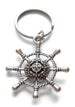 Large Ships Helm Charm Keychain