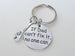 If Dad Can't Fix It No One Can Keychain with Wrench Charm; Fathers Gift Keychain