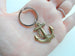 Large Bronze Anchor Keychain - You're The Anchor In My Life