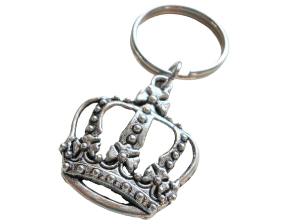 Large Crown Keychain, King, Queen