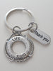 Volunteer Appreciation Gifts  • "Thank You" Tag & Silver Lifesaver Keychain by JewelryEveryday w/ "You've been a lifesaver!" Card