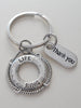 Volunteer Appreciation Gifts  • "Thank You" Tag & Silver Lifesaver Keychain by JewelryEveryday w/ "You've been a lifesaver!" Card