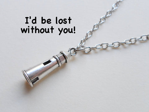 Lighthouse Necklace - I'd Be Lost Without You