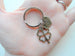"My Love" Bronze Clover Keychain - Lucky to Have Found You; Couples Keychain