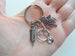 Employee Appreciation Gifts • Nurse Keychain w/ Stethoscope, Syringe & RN Charms by JewelryEveryday