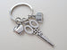 Teacher Appreciation Gifts • "Our teachers are a cut above the rest!" Scissors, Book, & Apple Keychain by JewelryEveryday
