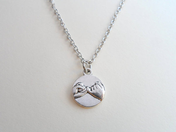 Pinky Promise Charm Necklace