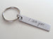 Anniversary Gift • Personalized Laser Engraved Handwriting Keychain, Couples Keychain for Anniversary or Memorial by Jewelry Everyday
