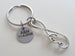 Infinity Love Symbol Keychain - You And Me For Infinity; Couples Keychain