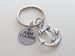 Anchor Keychain - You're The Anchor In My Life; Couples Keychain