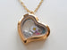 Personalized Gold Side Hung Heart Floating Memory Locket Necklace for Mom or Grandma - by Jewelry Everyday