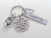 Baseball Coach Appreciation Gift • Engraved "A Great Coach is Impossible to Forget" Keychain | Jewelry Everyday
