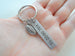 Football Ball Keychain and Steel Tag Engraved with "My MVP", Football Keychain Gift