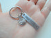 Anniversary Gift | Personalized Double Pinky Promise Charm Keychains