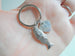 Silver Bass Fish Keychain - You Are A Great Catch; Couples Keychain