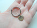 Personalized Engraved Small Heart Keychain With Custom Initials